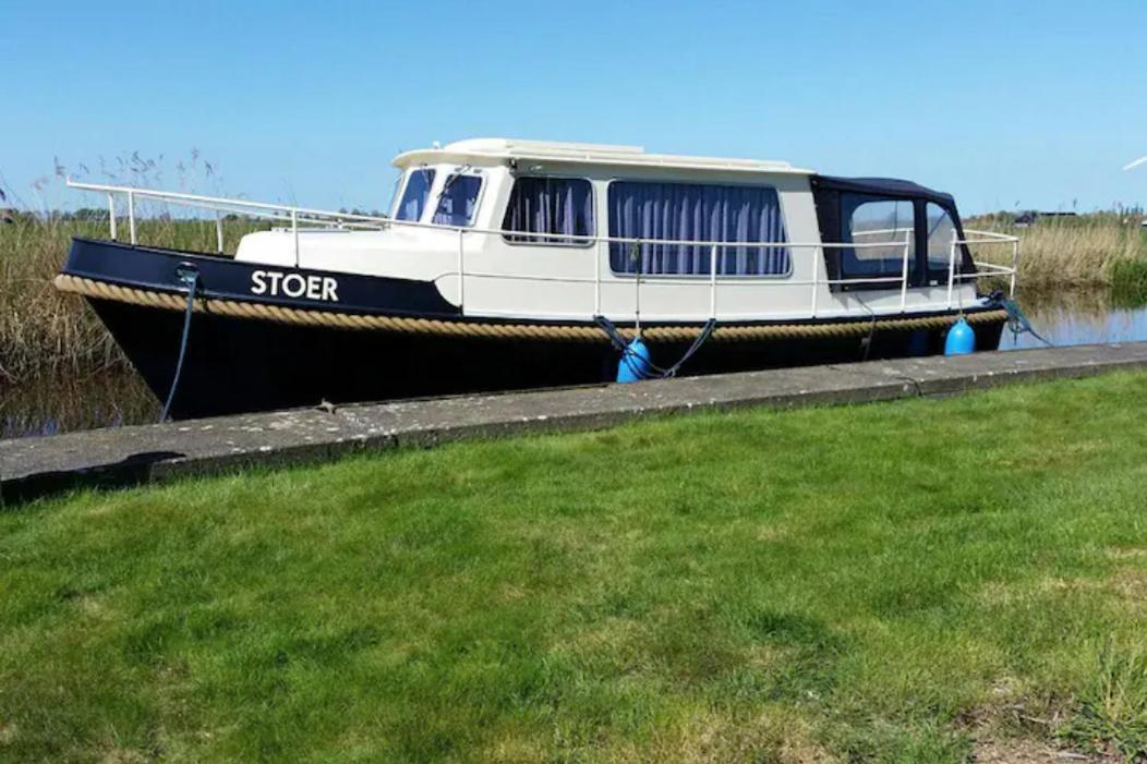 Boat Stoer - Inclusief Sloep Jutrijp Exterior foto